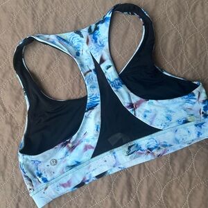 Lululemon Invigorate Sports Bra Exposure Multi Size 10